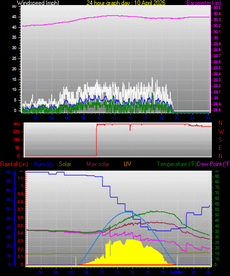 24 Hour Graph for Day 10