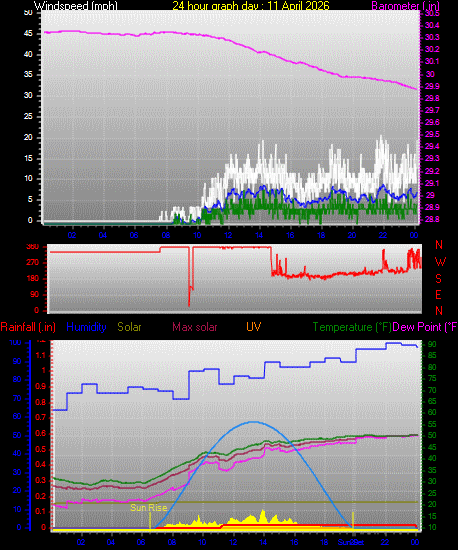 24 Hour Graph for Day 11