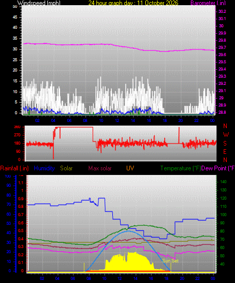 24 Hour Graph for Day 11
