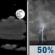 Sunday Night: A chance of showers and thunderstorms after 1am. Partly cloudy, with a low around 67. South southwest wind 5 to 10 mph. Chance of precipitation is 50%. Sunday Night: Partly Cloudy then Chance Showers And Thunderstorms