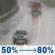 Saturday: Rain after 8am. Cloudy, with a high near 60. Southeast wind 10 to 15 mph, with gusts as high as 30 mph. Chance of precipitation is 80%. New rainfall amounts less than a tenth of an inch possible. Saturday: Light Rain