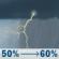 Thursday: A chance of showers and thunderstorms before 1pm, then showers and thunderstorms likely. Mostly cloudy, with a high near 83. South southwest wind 10 to 15 mph. Chance of precipitation is 60%. New rainfall amounts less than a tenth of an inch possible. Thursday: Chance Showers And Thunderstorms