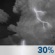 Tonight: A chance of showers and thunderstorms after 10pm. Mostly cloudy, with a low around 65. South southeast wind around 5 mph. Chance of precipitation is 30%. New rainfall amounts between a quarter and half of an inch possible. Tonight: Chance Showers And Thunderstorms